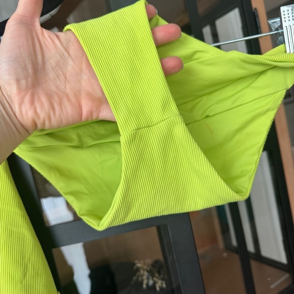 L*Space reversible bikini set ribbed camacho bottoms low rise tie top tara top - Picture 12 of 16